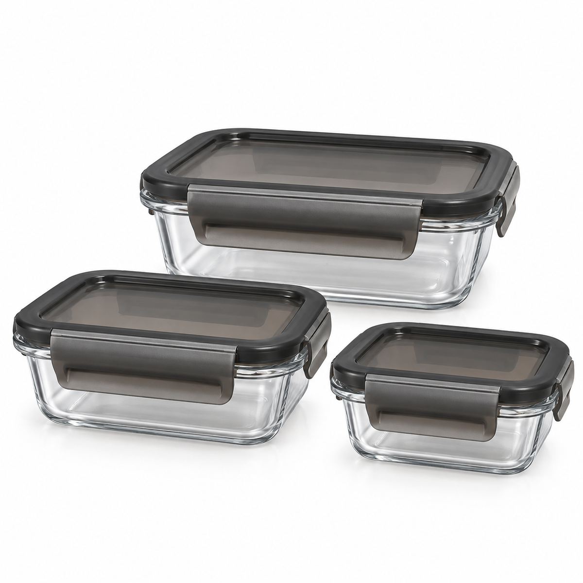 Set Recipiente x 3 Portacomidas