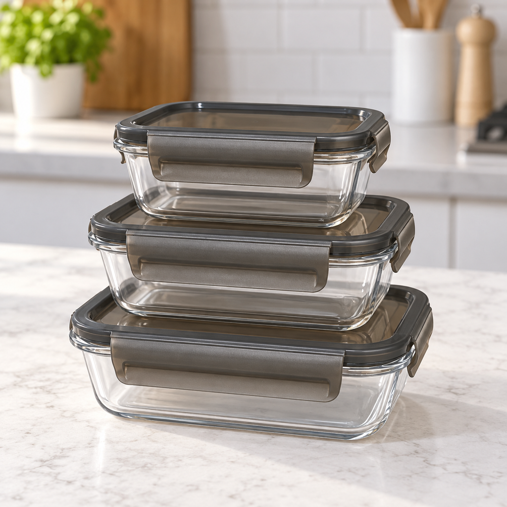 Set Recipiente x 3 Portacomidas