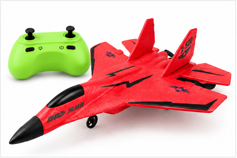 Avión Jet Con Control